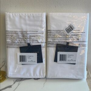 Ralph Lauren Organic Sateen 624- Thread Count White Pillow Cases
